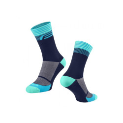 ponožky Force Streak, modrá/tyrkys